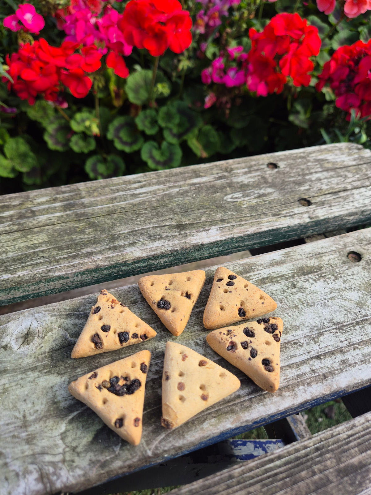 Fruit Biscuit Slices
