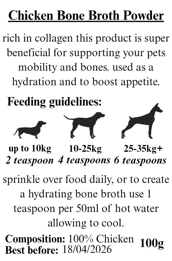 Chicken Bone Broth Powder!