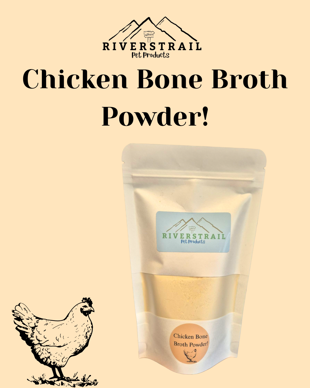 Chicken Bone Broth Powder!