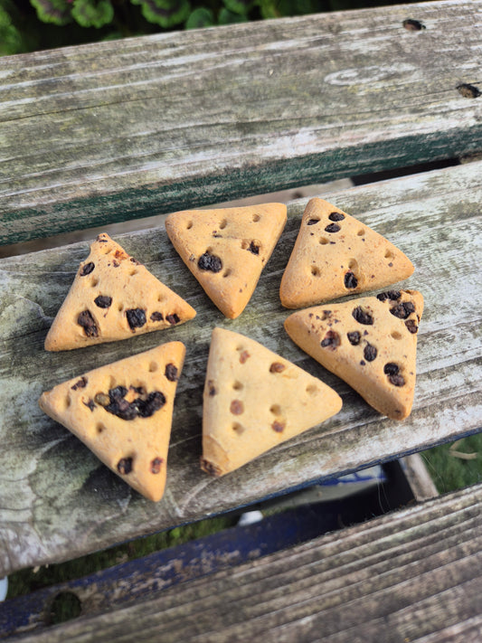 Fruit Biscuit Slices