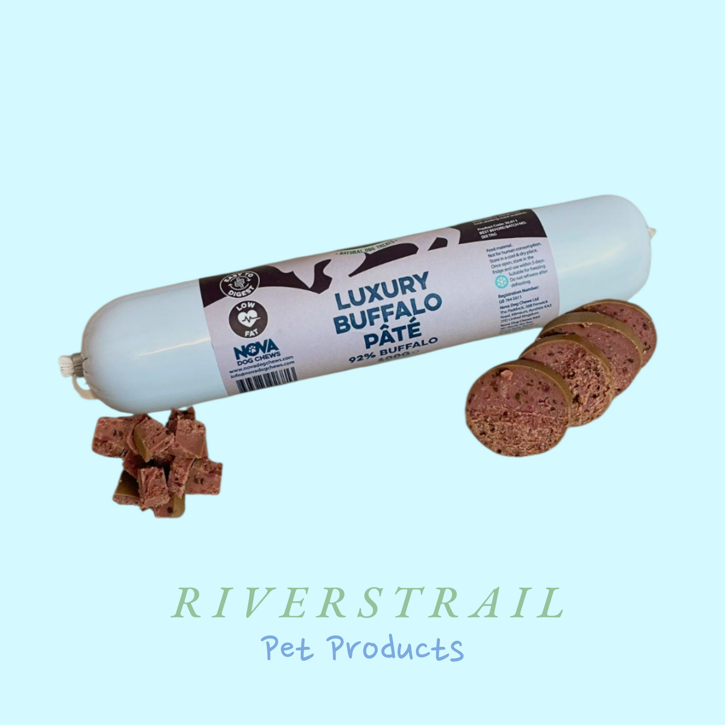 400g Luxury Pate Single protein! (5 flavors)